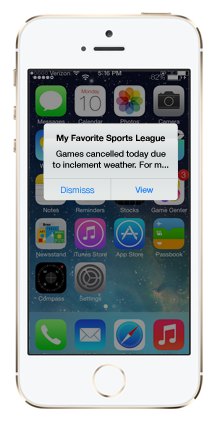 Get SMS updates from Ascension Flight Soccer Club; it’s easy & free to sign up!